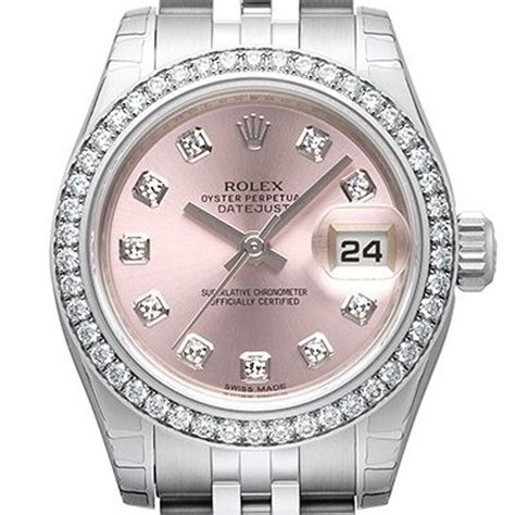 diamond pink rolex|Rolex pink face diamond bezel.